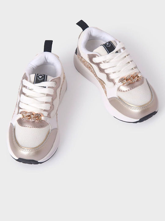 Mayoral Kids Sneakers Gold