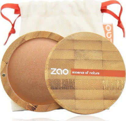 Zao Organic Makeup Organic Mineral Cooked Poudre Powder 341 Golden Copper 15gr
