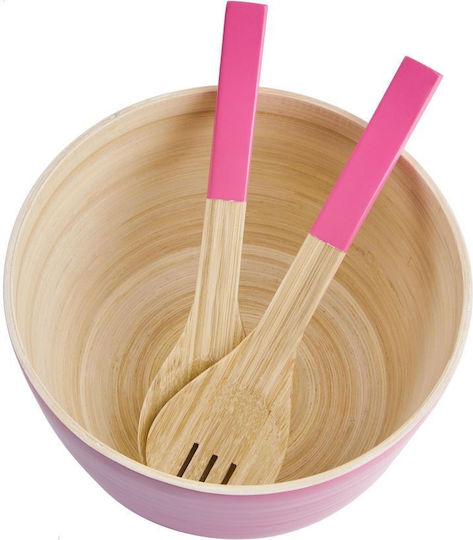 Butlers Σετ Bamboo Εργαλείων Σερβιρίσματος 2τμχ Ροζ
