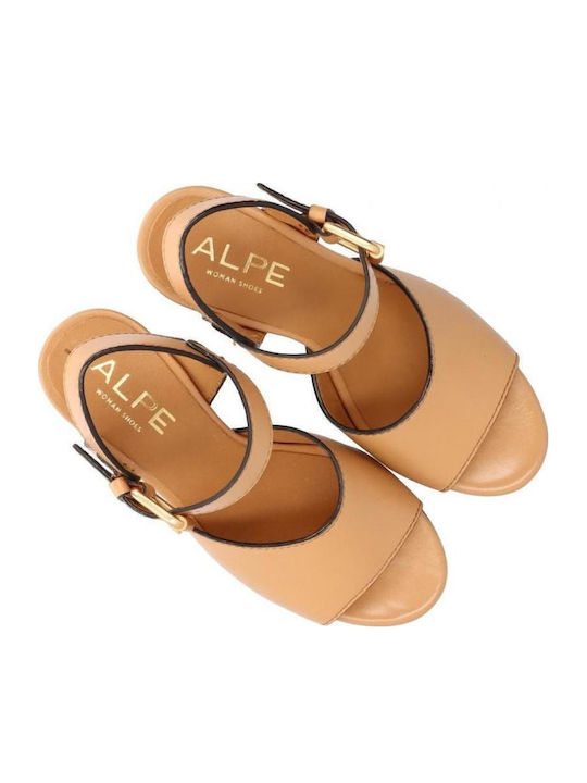 Leder Sandalen Braun
