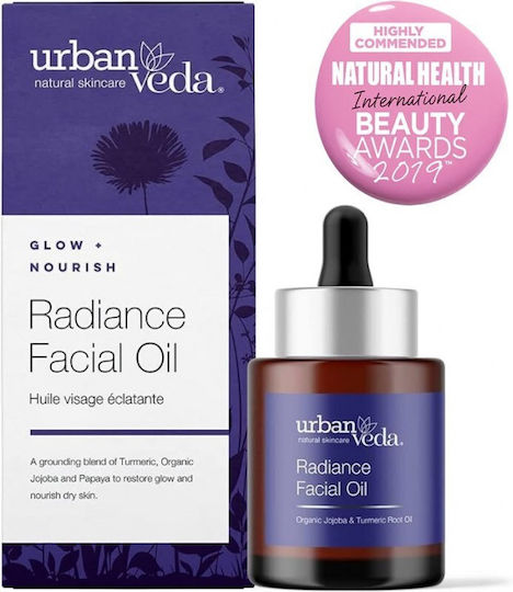 Urban Veda Radiance Organic Moisturizing Facial Oil 30ml