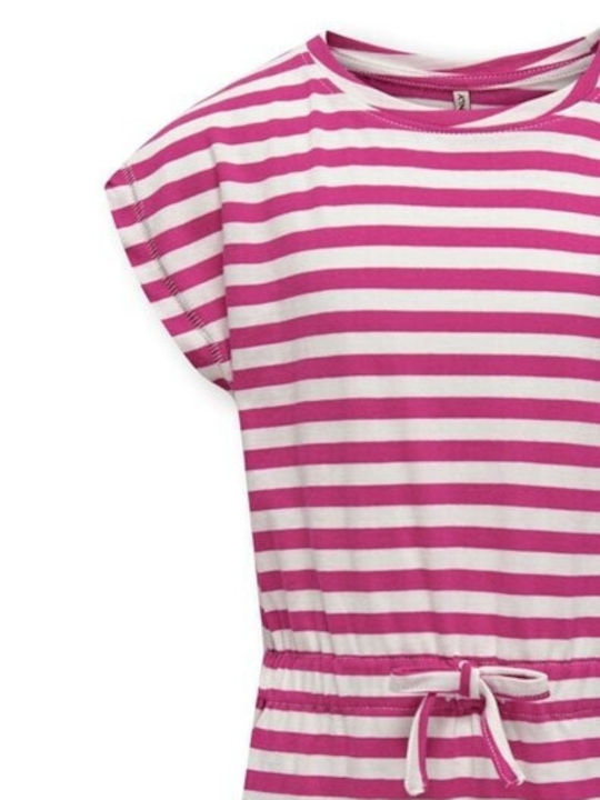 Kinderkleid Kurzarmkleider Kids Only Fuchsia Girl 15186520 Fuchsia