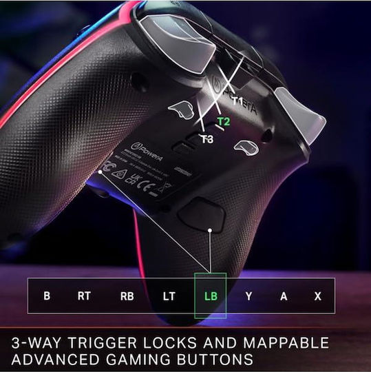 PowerA Advantage Cu fir Gamepad pentru Xbox Series with Lumectra