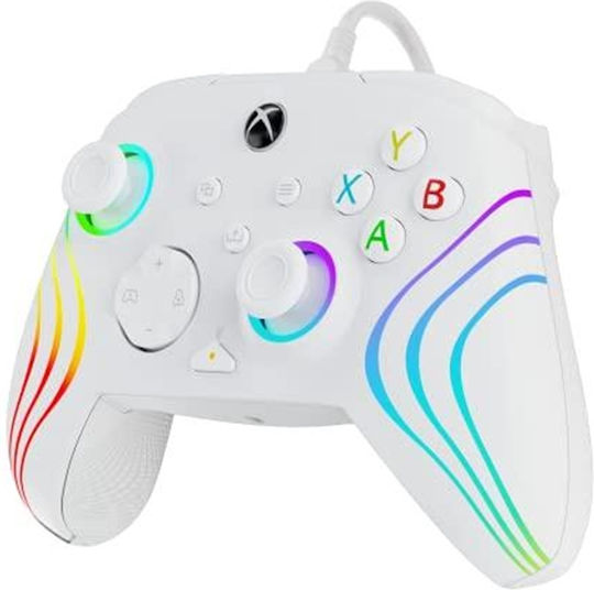 PDP Afterglow Wired Gamepad for PC / Xbox One / Xbox Series White