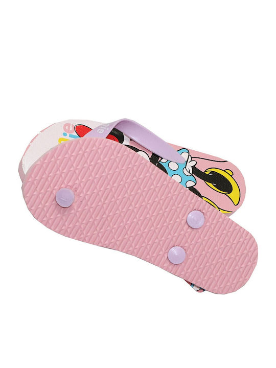 Kids' Flip Flops Minnie Purple Minnie Mouse