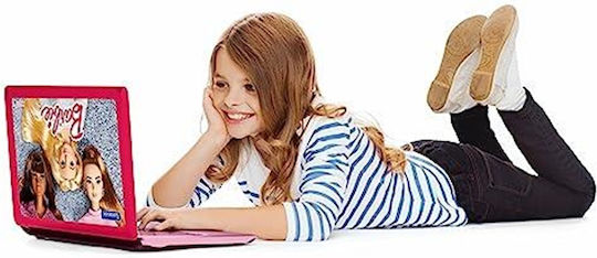 Tbd Lexibook Jc598bbi1 Mattel Barbie, pädagogische und zweisprachige Laptop in Englisch/Französisch, 1 Laptop mit Maus, 1 Benutzerhandbuch Spielzeug für Kinder mit 124 Aktivitäten zu lernen, spielen Spiele und Musik, Rosa