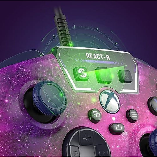 Turtle Beach REACT-R Ενσύρματο Gamepad για PC / Xbox One / Xbox Series Nebula