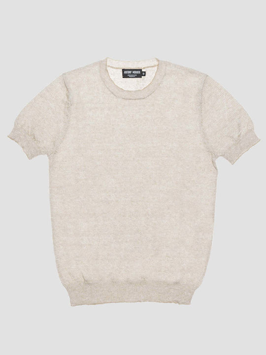 Antony Morato Boys' Knitted Sweater In Linen Blend