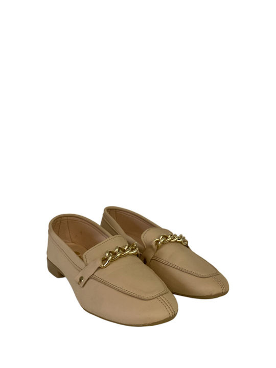 Blondie Women's Moccasins in Beige Color