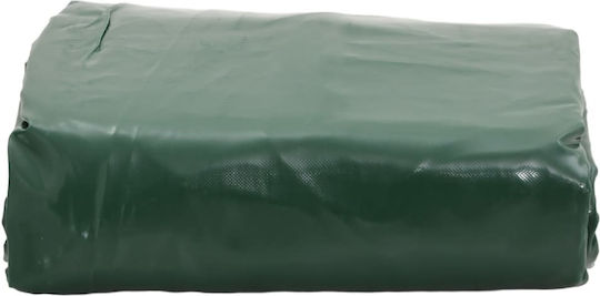 vidaXL Waterproof Tarpaulin 600gr/m² 6x5m. Heavy Duty Green