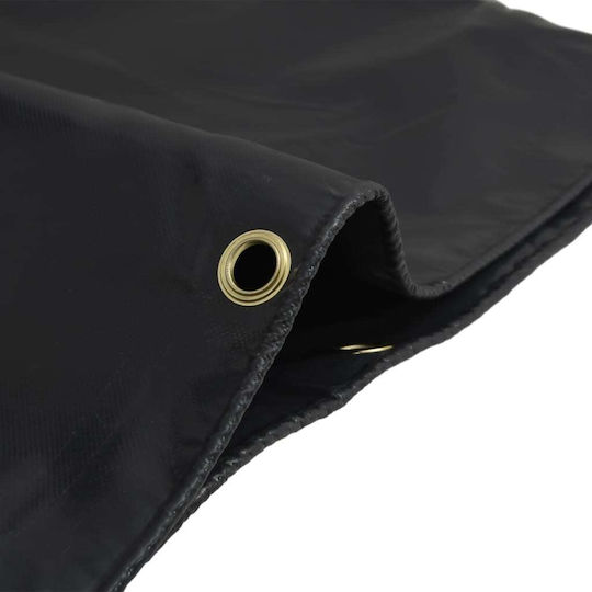 vidaXL Waterproof Tarpaulin 600gr/m² 8x6m. Heavy Duty Gray