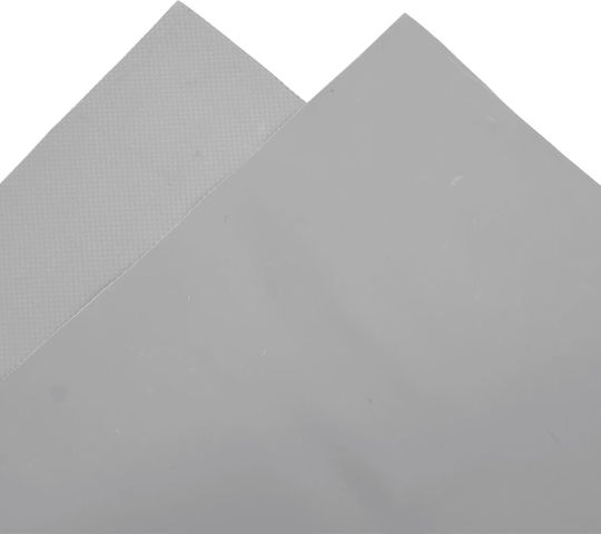 vidaXL Waterproof Tarpaulin 600gr/m² 8x6m. Heavy Duty Gray
