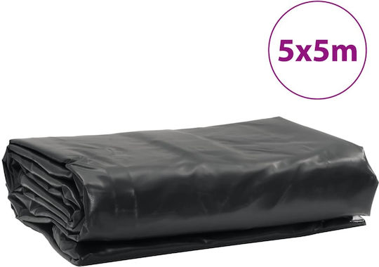 vidaXL Wasserdicht Plane 600gr/m² 5x5m. Hohe Beanspruchung Gray