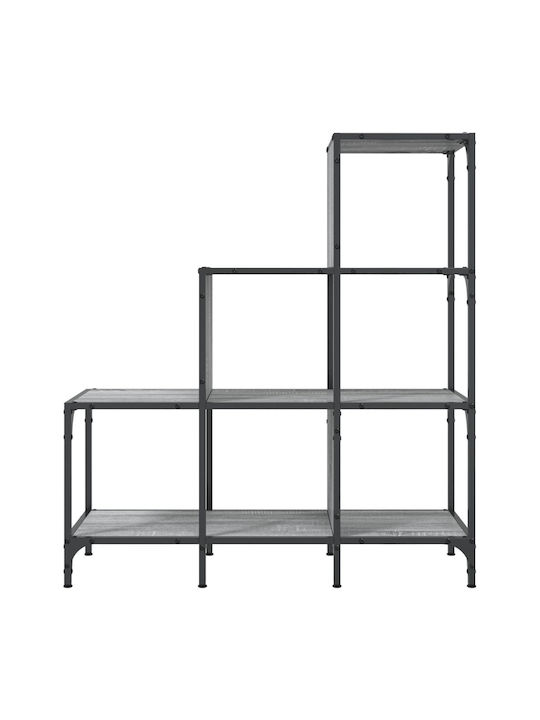 Bibliotecă Gri 92x30x102cm