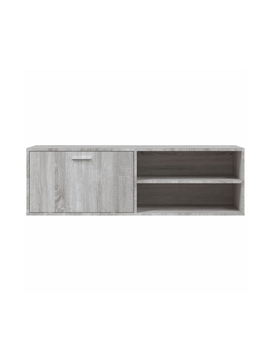 TV Stand Gray M120xD34xH37cm