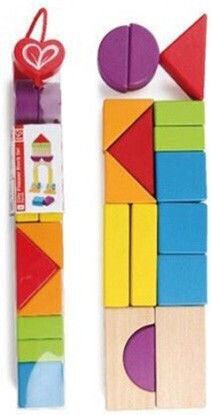Hape City Planner Building Blocks for 1+ Year 15 Pieces