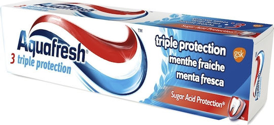 Aquafresh Свежа И Ментово Тройна Защита Паста За Зъби 125мл