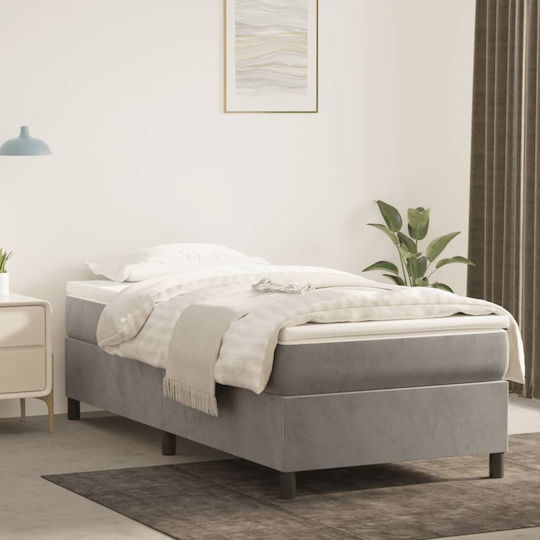 vidaXL Mattress Topper Semi-Double Foam with Removable Cover 120x190x5cm