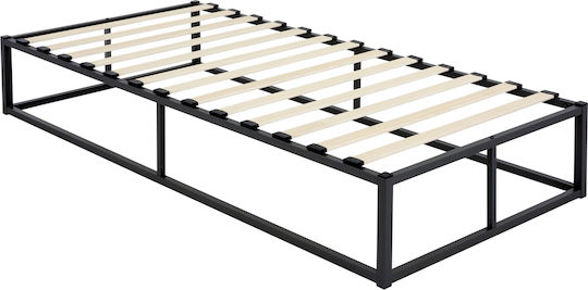 Somier Single Pentru Saltea 90x200cm Negru Somier Single Pentru Saltea 90x200cm Negru