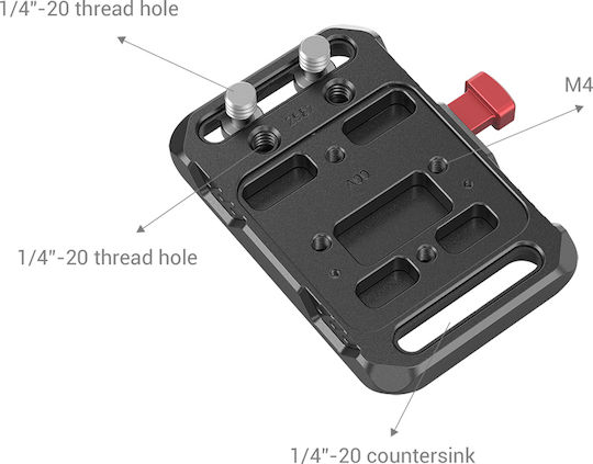 Placă de baterie Smallrig Mini V Mount 2987