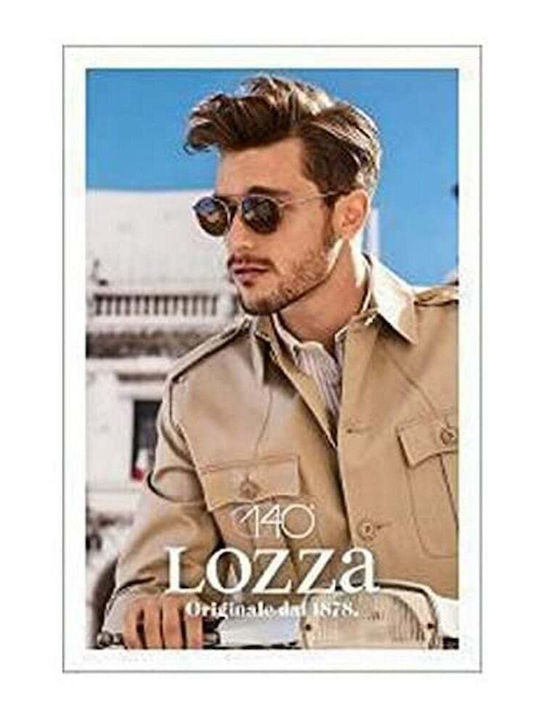 Lozza Sunglasses Χρυσά with Metal Frame & Gold Lens Lozza Sunglasses Χρυσά with Metal Frame & Gold Lens