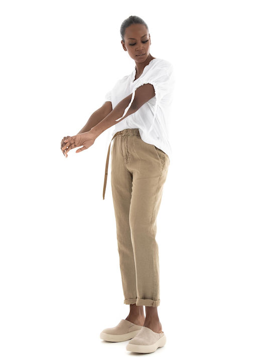 WhiteSand Marilyn Pants - Dark Beige Pants (Women's Dark Beige - SD16-265-28)