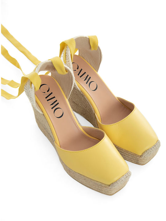 Gaimo Tedie Heel Espadrilles - Banana Sandals (Women's Banana - GAI.3S1.080.156-03)