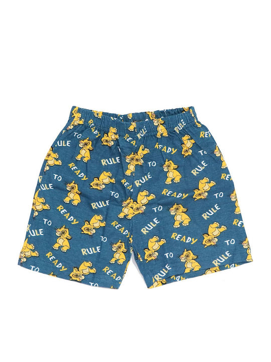 Disney Παιδική Πιτζάμα Καλοκαιρινή Λευκή Hear Me Roar