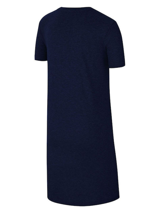 Rochie pentru Copii Mâneca scurta Albastru marin