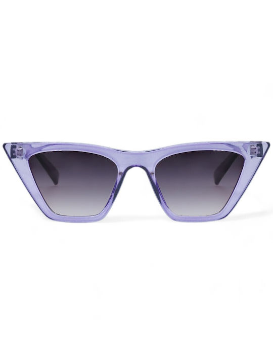 Optosquad Femei Ochelari de soare cu Violet Din plastic Rame și Gri Ochelari de soare Lentilă 7010-3