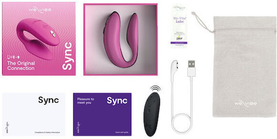 We-Vibe VIBE Mini Δονητής για Ζευγάρια 7.8cm Ροζ