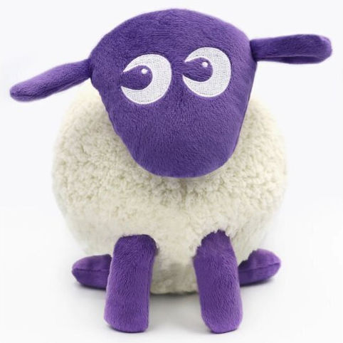 Sweet Dreamers Παιχνίδι Ύπνου Ewan the Dream Sheep Purple από Ύφασμα με Λευκούς Ήχους και Φως για Νεογέννητα