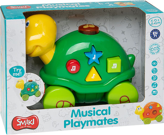 Smyk Животинче Musical Playmates Turtle със звуци за 18++ месеца