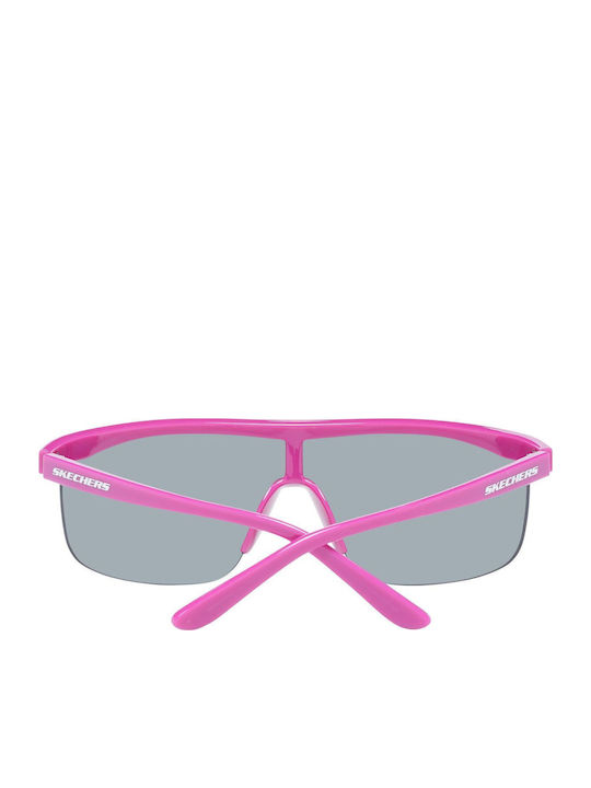 Skechers Men's Sunglasses with Purple Plastic Frame and Multicolour Lens SE6106 0081Z