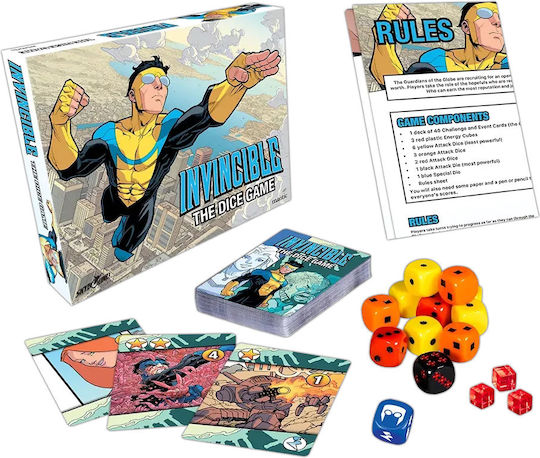 Επιτραπέζιο Παιχνίδι Invincible - The Dice Game για 2+ Παίκτες (EN) Mantic
