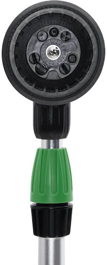 Vidaxl Teleskop-Spritzgestänge mit 10 Funktionen 75-110 cm - Schwarz