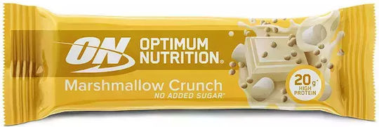 Optimum Nutrition Crispy Riegel mit 31% Protein & Geschmack Marshmallow 65gr