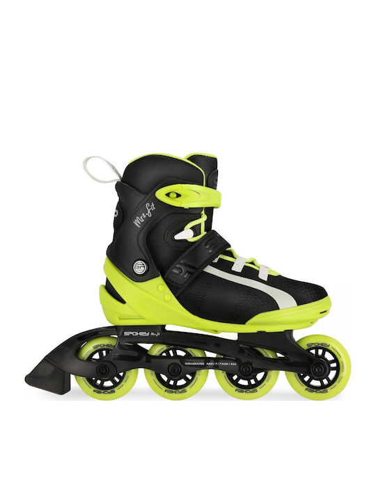 Spokey Inline Rollers Μαύρα Ενηλίκων