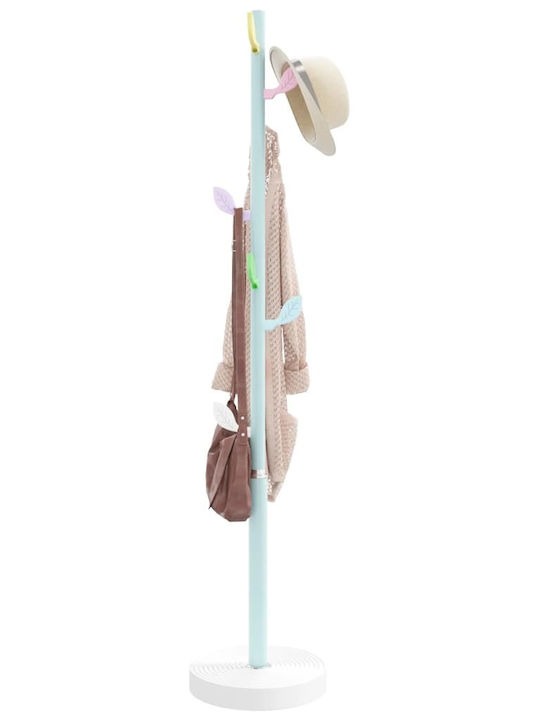 vidaXL Καλόγερος Μεταλλικός Μπλε 35x35x172cm
