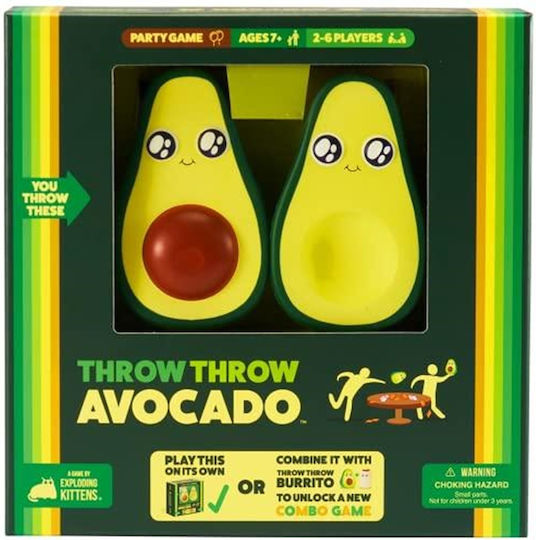 Board Game Throw Throw Avocado for 2-6 Players 5+ Years Old (EN) Exploding Kittens