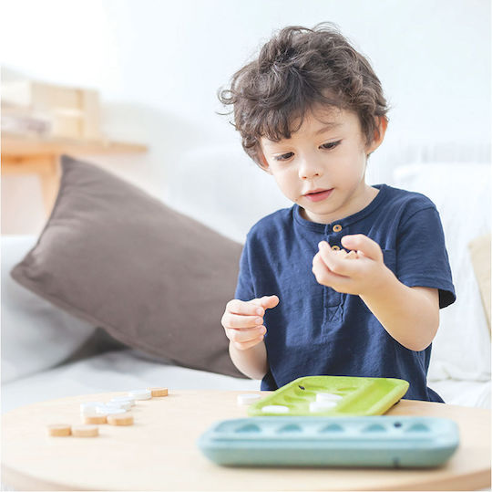 Plan Toys Πλαίσια με Βάση το 10 Educational Game Knowledge made of Wood