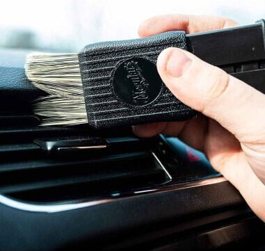 Meguiar's Dash Trim Brush Perie de Curățare pentru Materiale plastice pentru interior - Tabloul de bord Auto