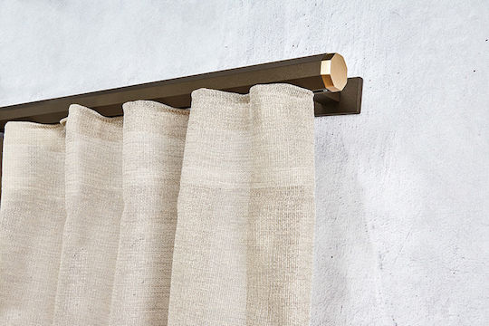 Anartisi Tetris One-Way Aluminum Curtain Track in Color 240cm