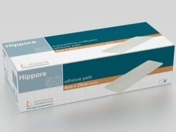 Hippocrates Topmedical Sterilisiert Selbstklebende Bandagen Hippore 25x9cm 1Stück