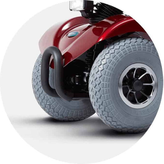 Orthostatisi City Αναπηρικό Αμαξίδιο Scooter 46cm Κόκκινο