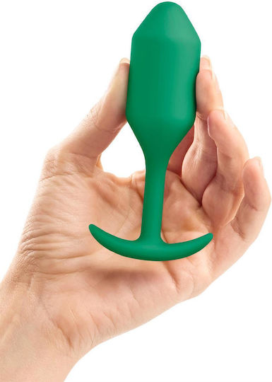 b-Vibe Snug Plug 2 Dop Anal Verde 11.4cm