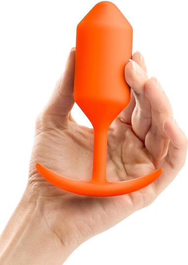 b-Vibe Snug Plug 3 Πρωκτική Σφήνα Πορτοκαλί