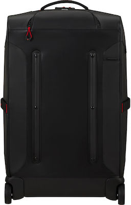 Samsonite Ecodiver Βαλίτσα Ταξιδιού Black με 4 Ρόδες