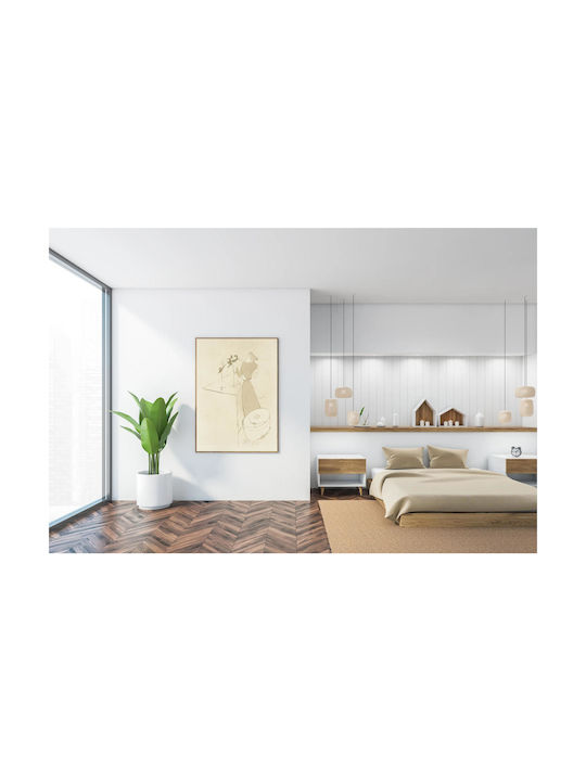 La Modiste Gemälde auf Leinwand 80x50cm