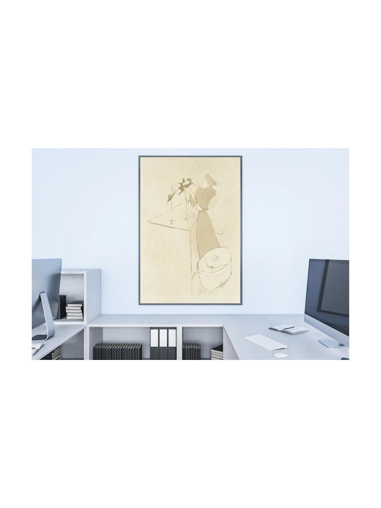 La Modiste Gemälde auf Leinwand 80x50cm